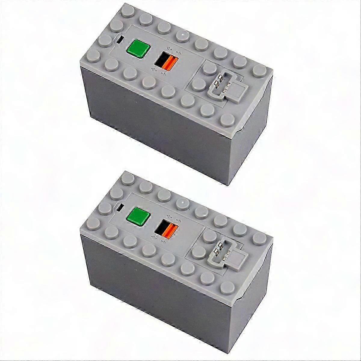 9V Battery Box for  Power Functions, Compatible with  88000 Technic Blocks