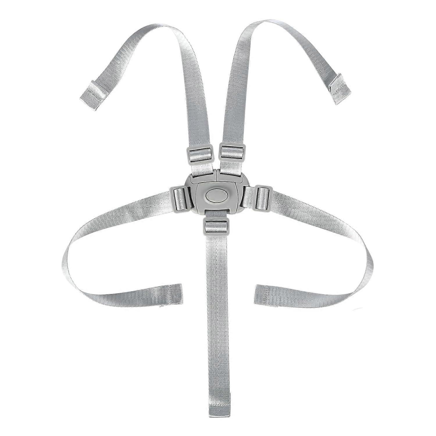 Chair Replacement Straps with Quick Release Buckle, Adjustable 5 Point Harness for Graco