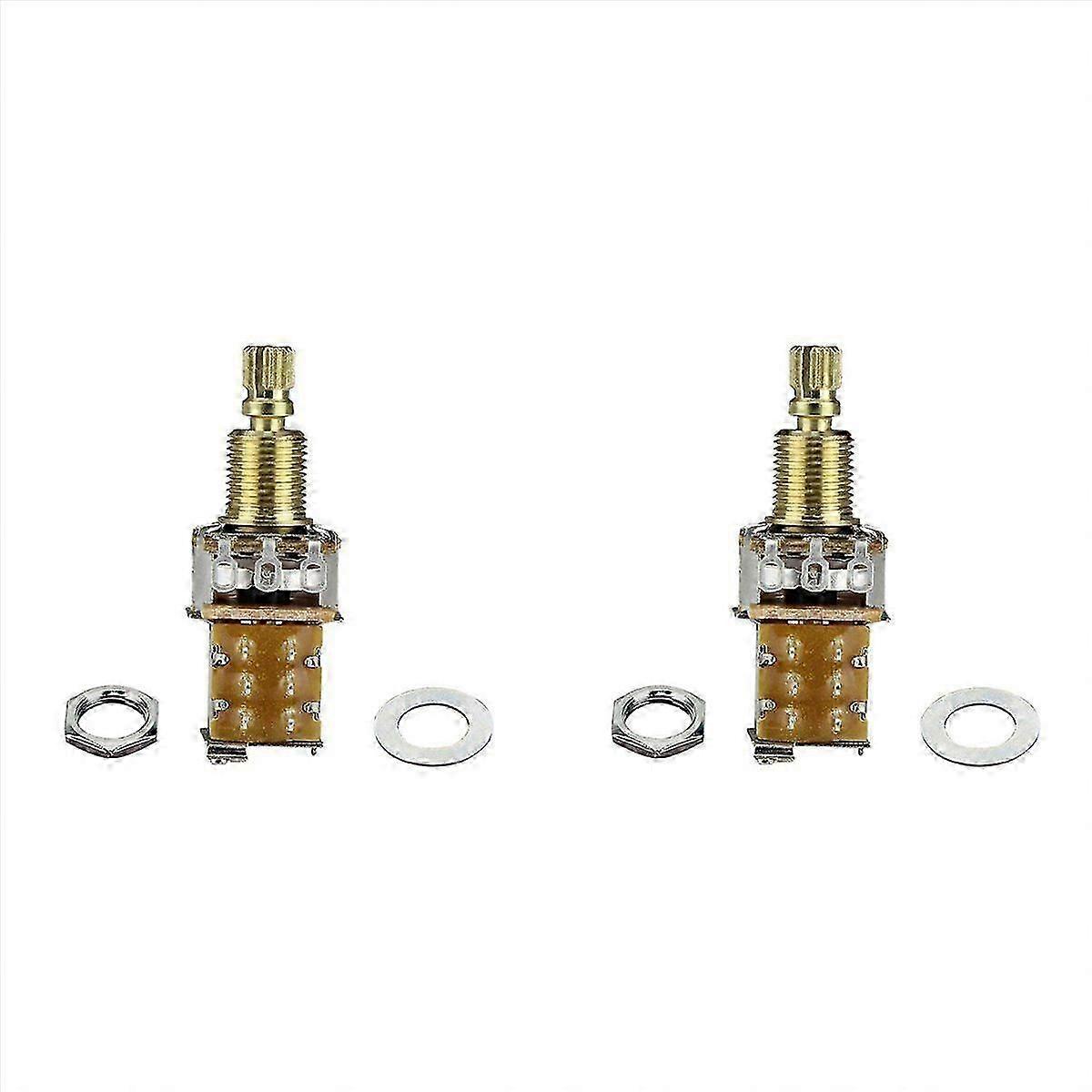 1Pcs Guitar Push/Push Potentiometer Short Shaft Push Push