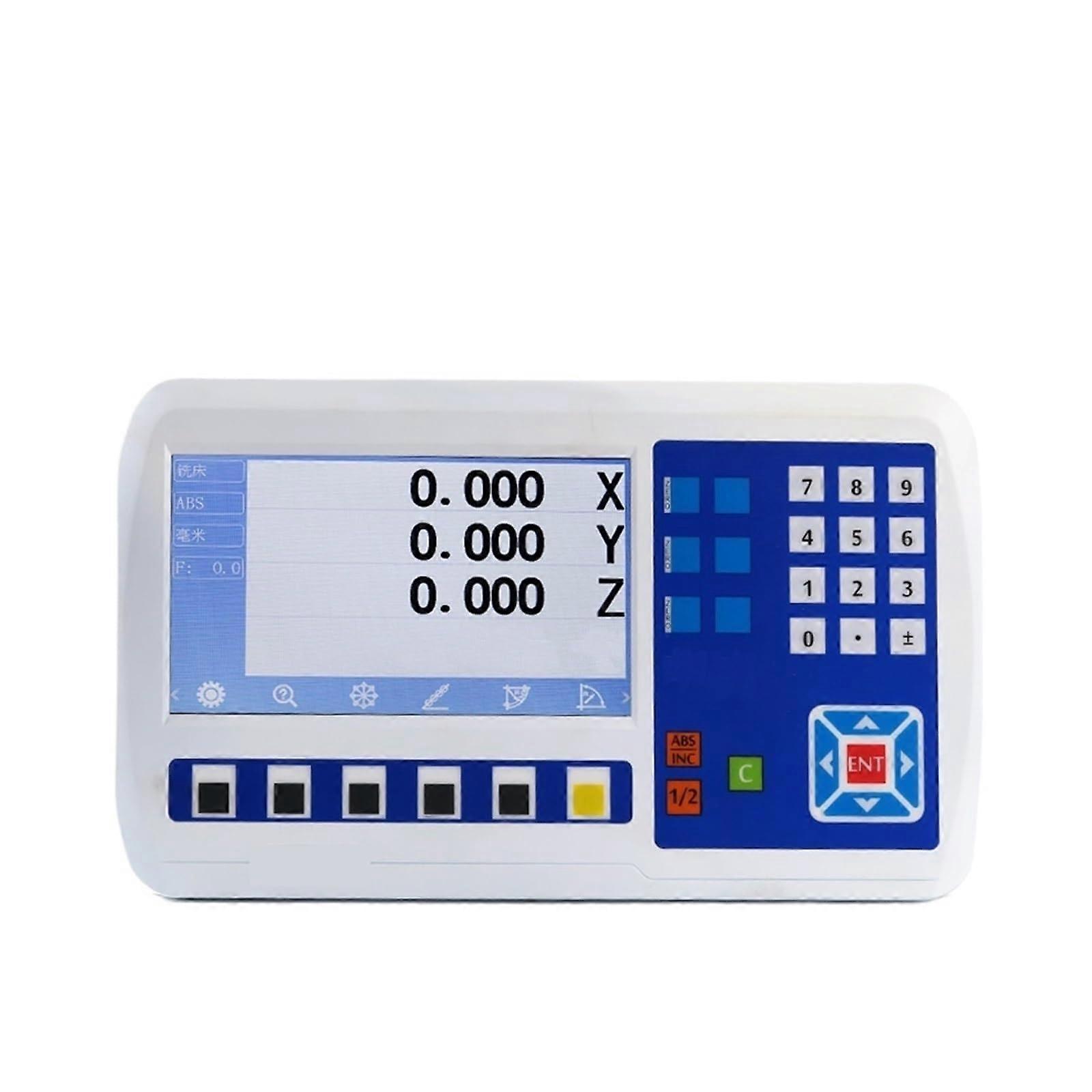 Digital Readout DRO 2 Axis Display for Lathe Mill CNC with Clear Position Readout and Durable Keypad