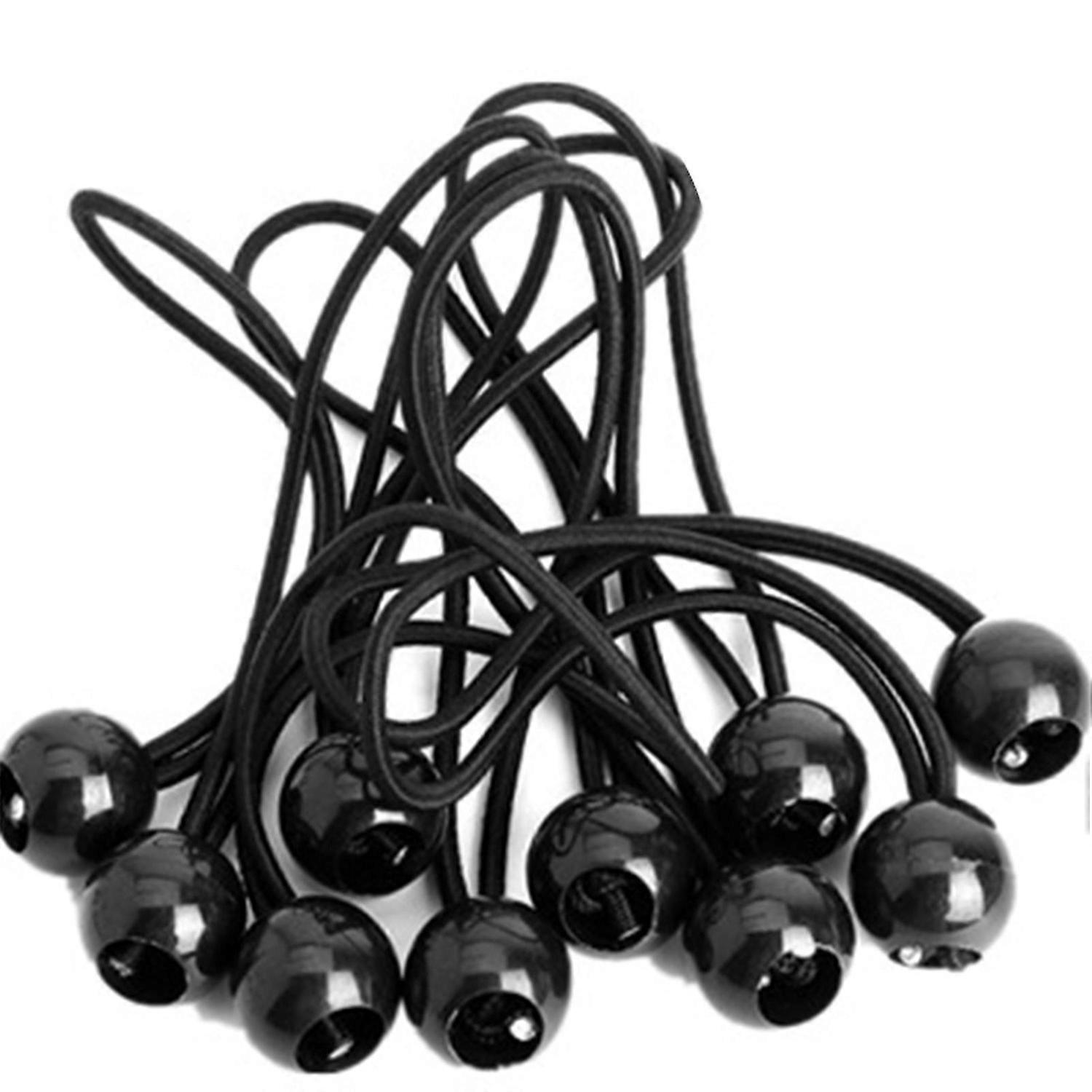 Portable Ball Bungee Cords Multifunctional Reusable Elastic Fixed Rope for Tent Tarp Fixed Things
