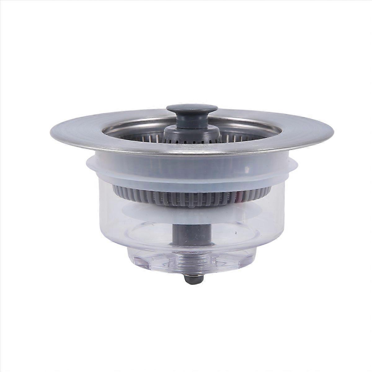 Sink Odor Filter, Stainless Steel Sink Bounce Core Drain Strainer