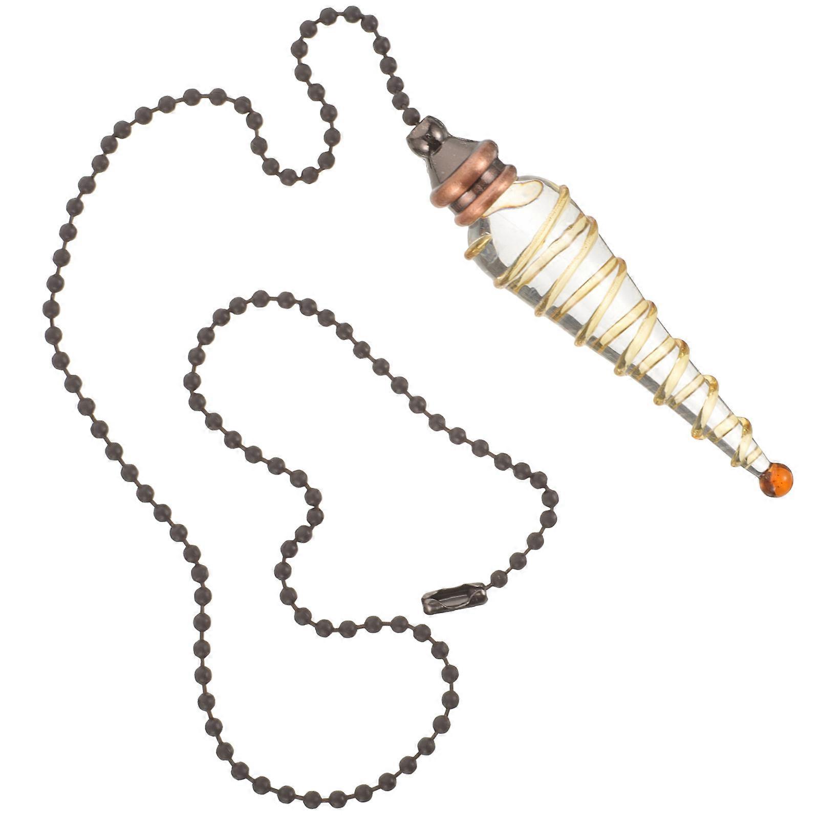 Decorative Fan Pull Chain for Decor 3Pcs Multi Crystal Light Pull Chain Set