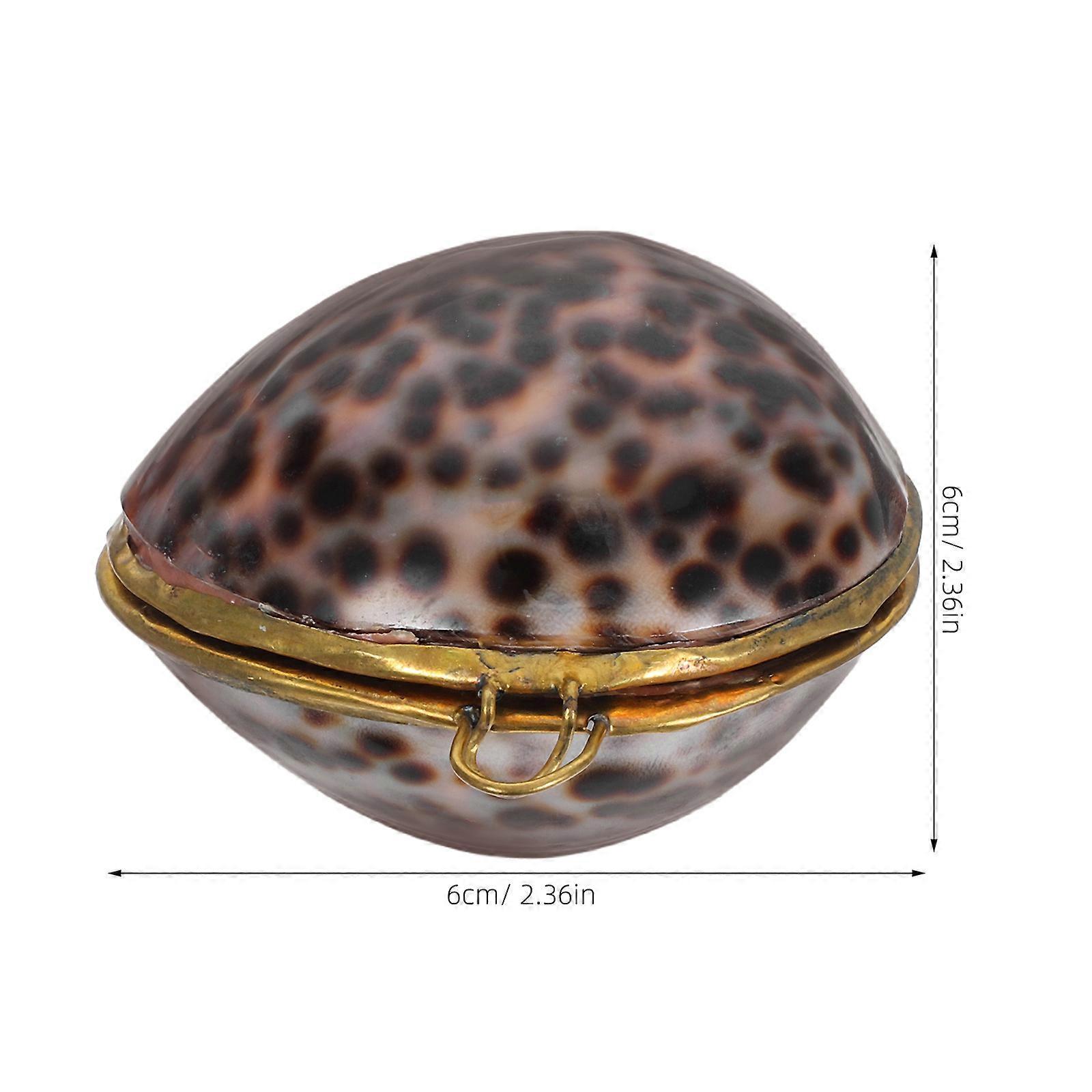 Jewelry Storage Boxes Shell Style for Storage 1Pcs Creative Ring Case