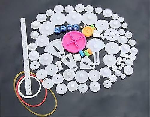 Plastic Gear Set 85 Kinds 0.5 Modulus Rack Replacement for DIY Technology Model Projects