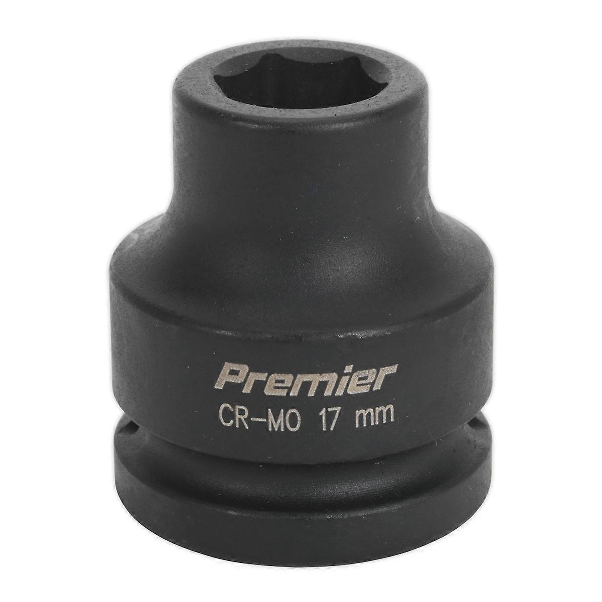 Sealey Is3417 Impact Socket 17Mm 3/4In Sq Drive