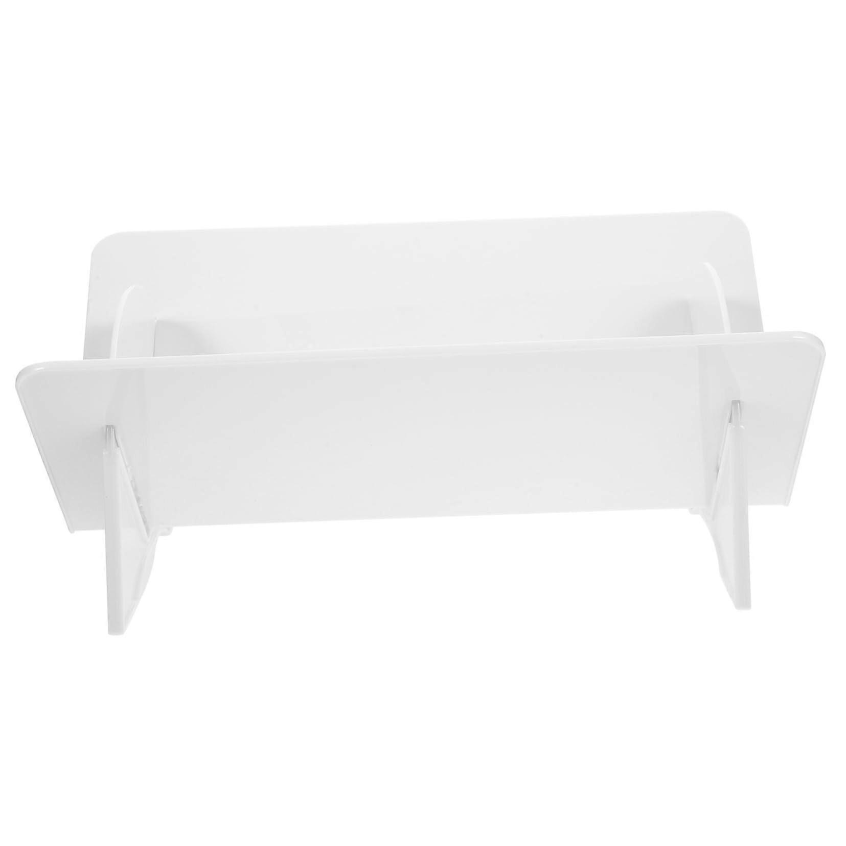 Vinyl Record Storage Rack with SpaceSaving Vertical Design, Desktop Display Stand Organizer