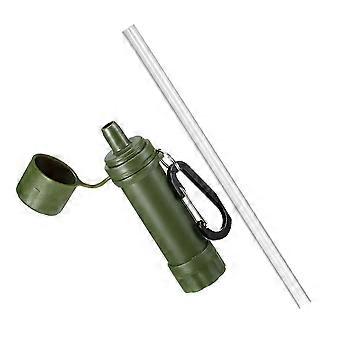 Portable Mini Water Filter, Personal Filter Straws for Drinking Survival, for Hiking,Emergency Survival Water Straws.