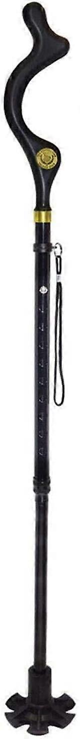 Adjustable Walking Cane for Seniors with SelfStanding Stability and Traction Grip Tip