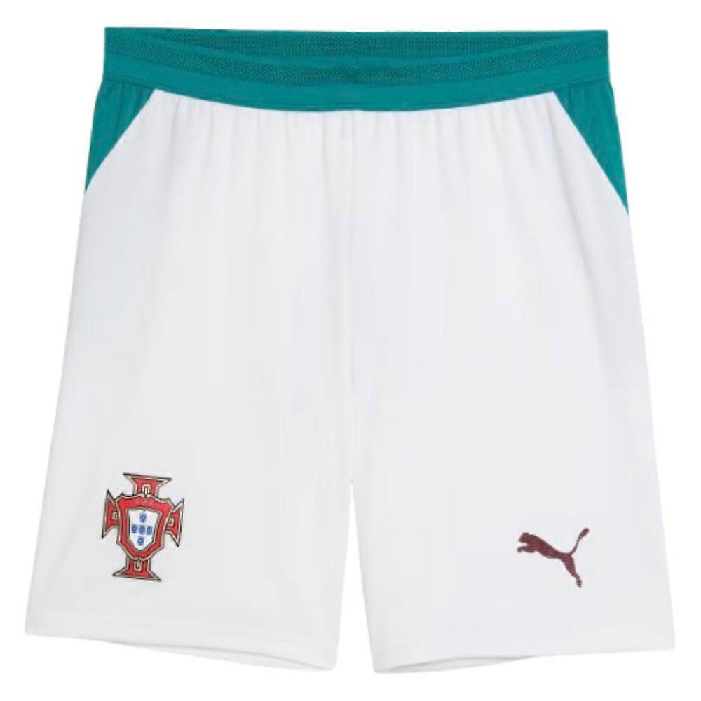 2026-2027 Portekiz Deplasman Şortu (Beyaz)