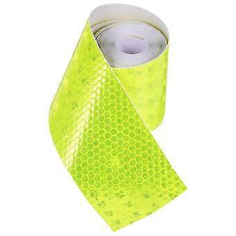 4PCS Vehicle Reflective Tape Self-Adhesive Waterproof Visibility Nighttime Reflectors Reflective Sticker Safety Vehicles Conspicuity Tape Trailers Tru
