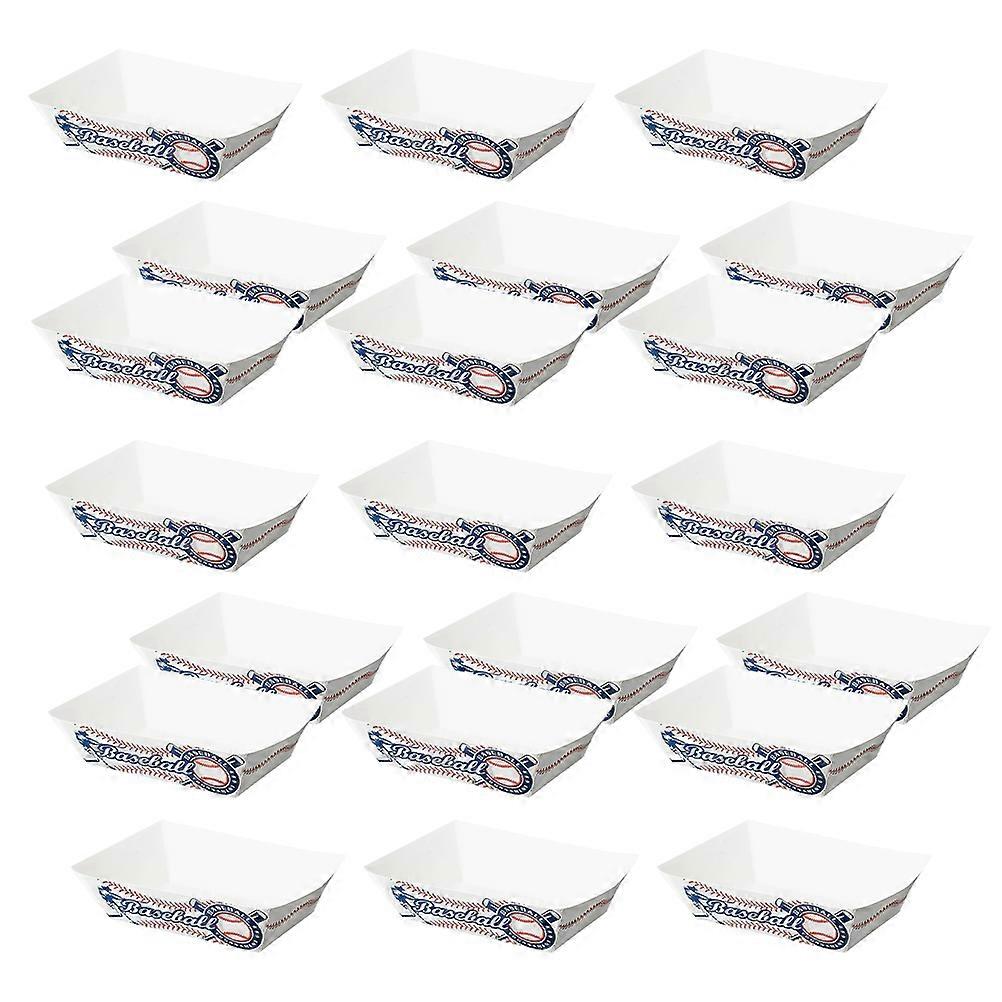 Multi-Function Snack Boats Food Boats for Packing 25Pcs Set