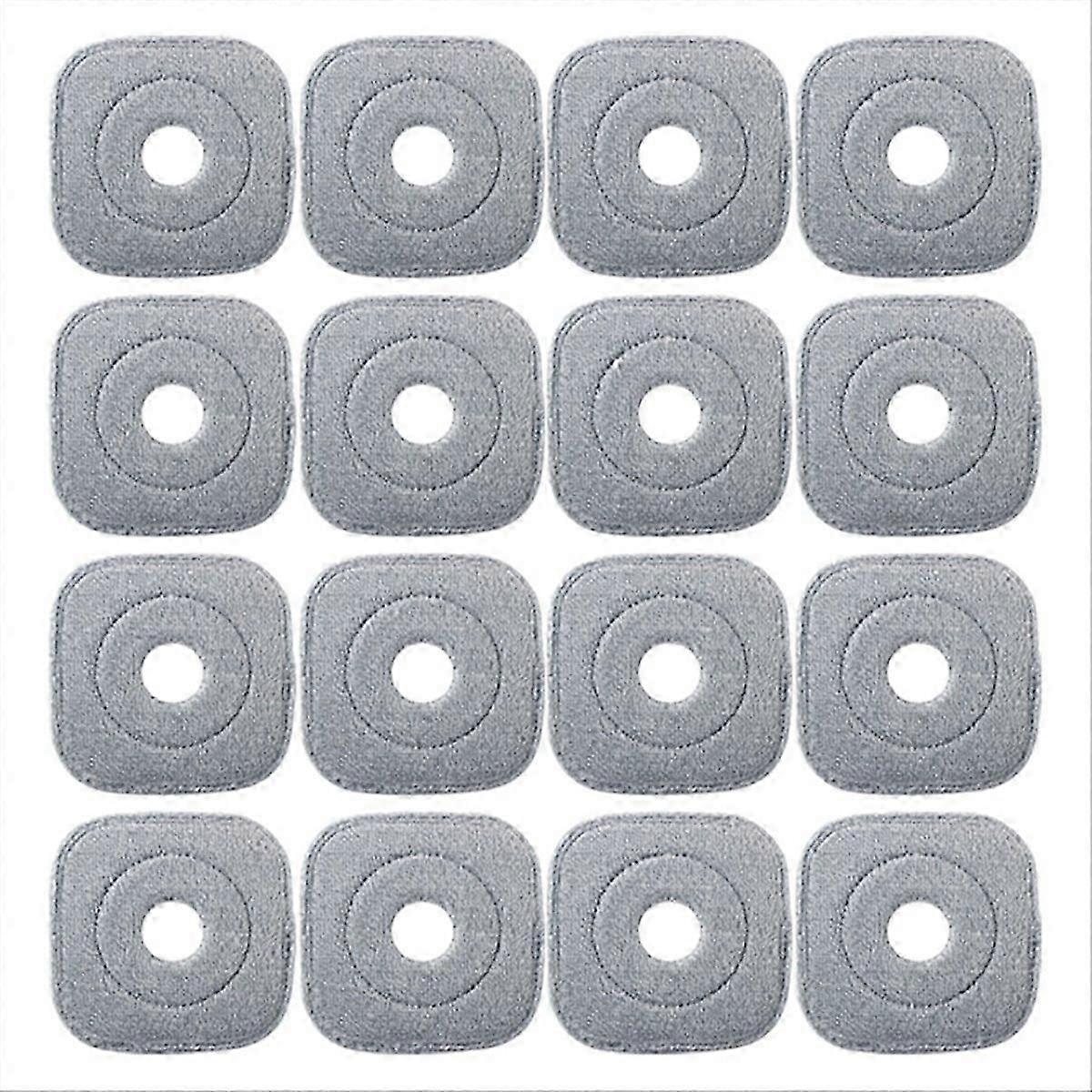16Pcs Washable Mop Cloth compatible with Mop Squeeze Mop Automatic