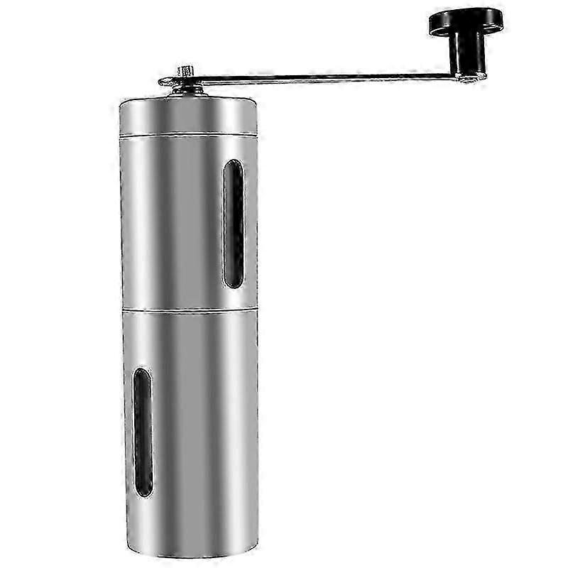 Manual Coffee Grinder with Adjustable Setting, Conical Burr Mill