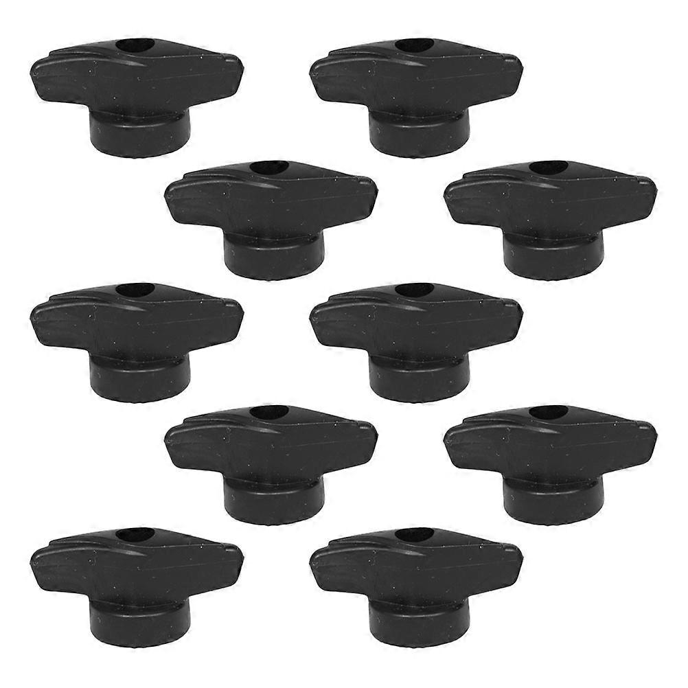 10pcs Cymbal Sleeves Knobs Drum Parts Plastic Cymbals Knobs Nuts Drum Supplies