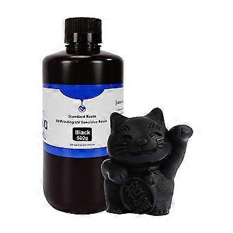 3D-Drucker Harz LCD DLP Photopolymer Harz UV Härtung Hohe Härte Zähigkeit 500g Schwarz