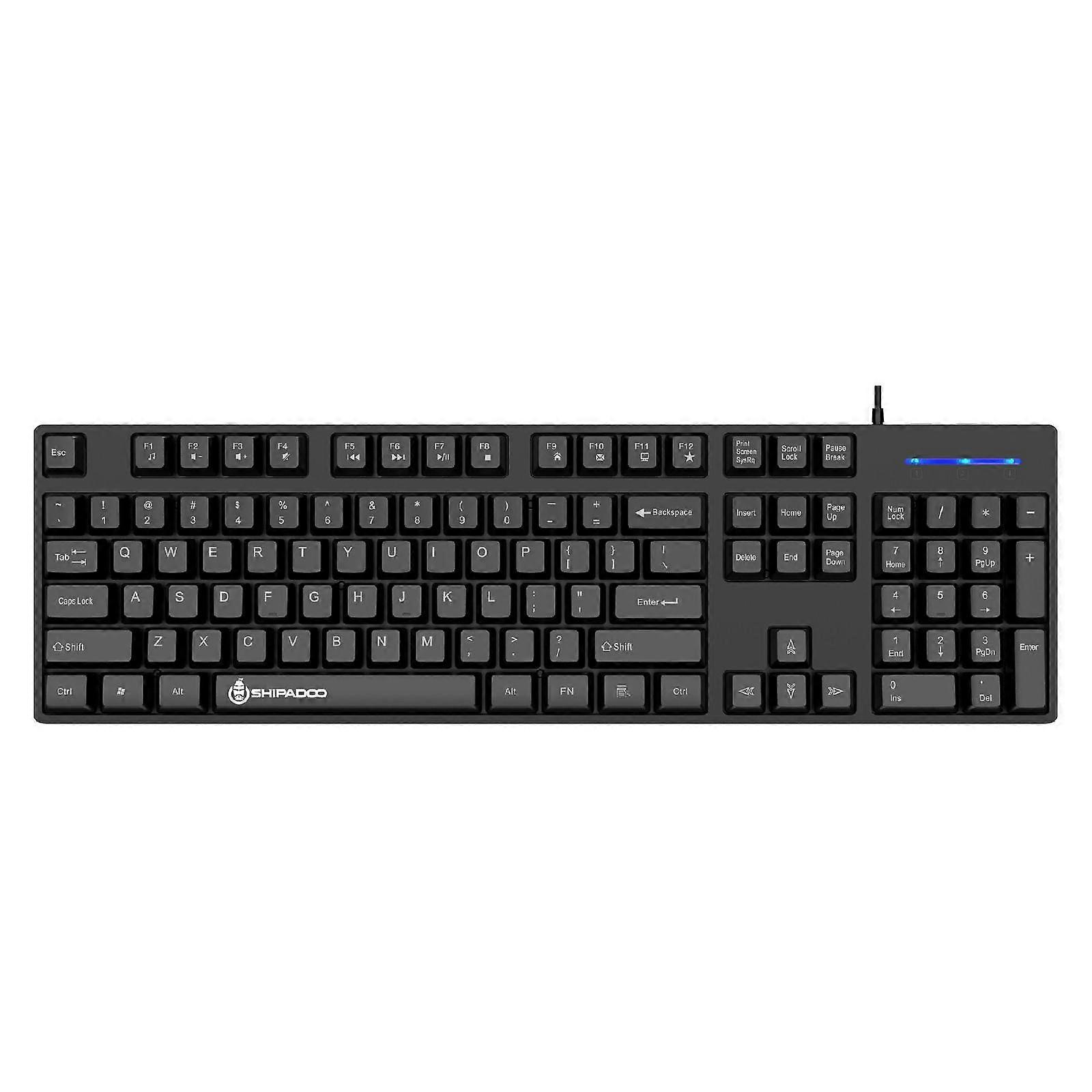 SHIPADOO K600 Wired Keyboard