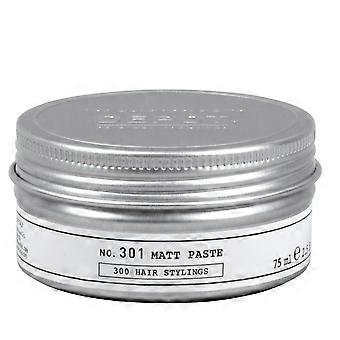 Depot 300 Hair Stylings No. 301 Hair Styling Paste Matte Texture Strong Hold For Hair 75 ml