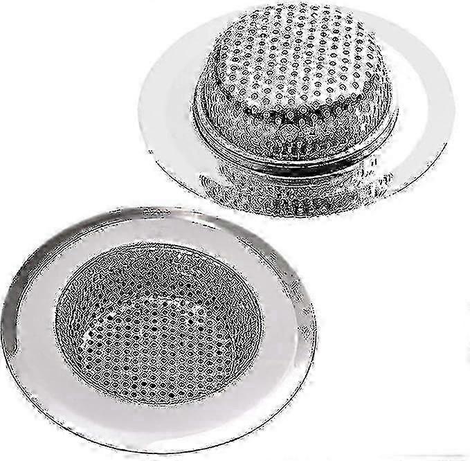 2-pack Drain Strainers, Small/7cm Stainless Steel YVL