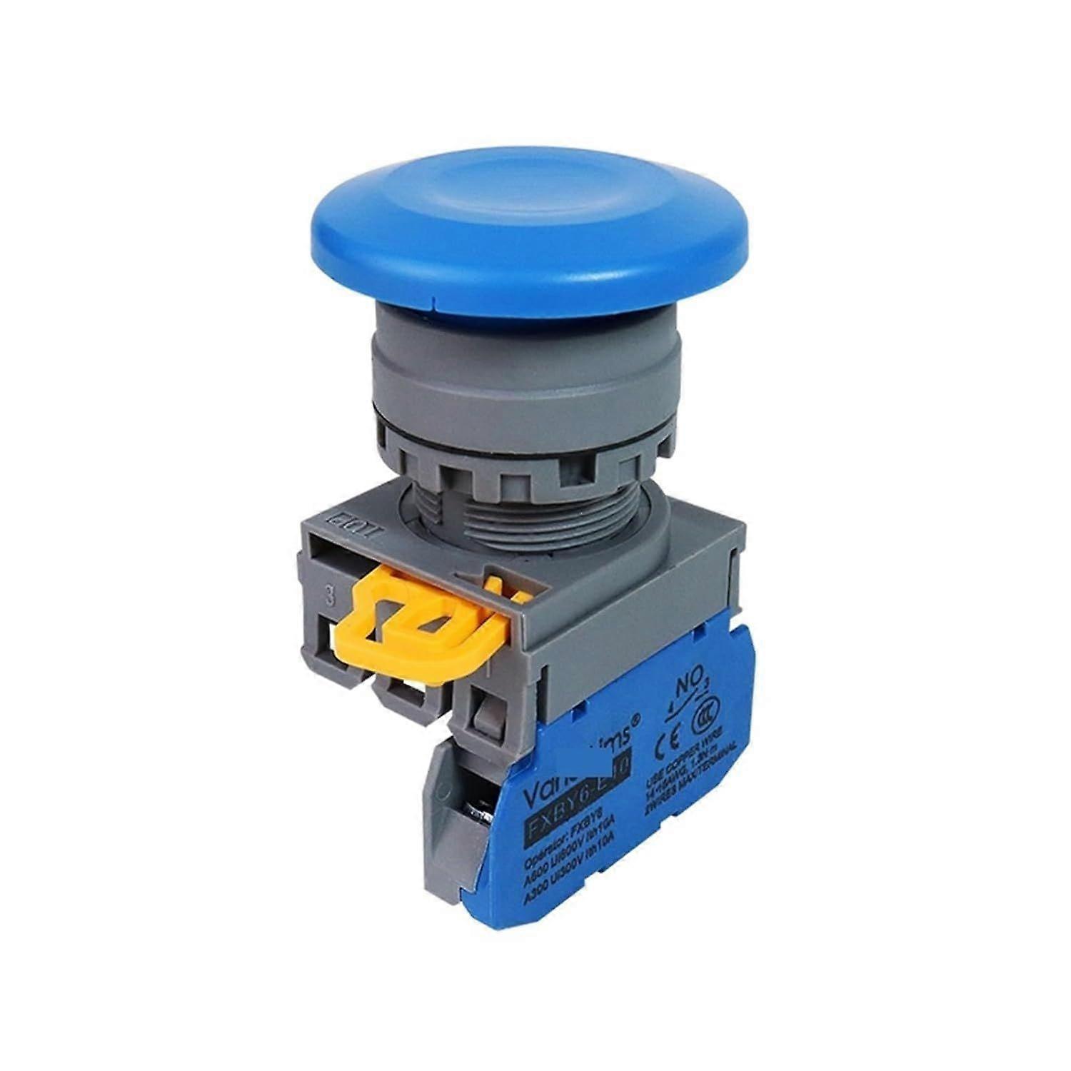 1 Switch 22mm momentary Switch FXBY6 Plastic Push Button Switch self-Locking