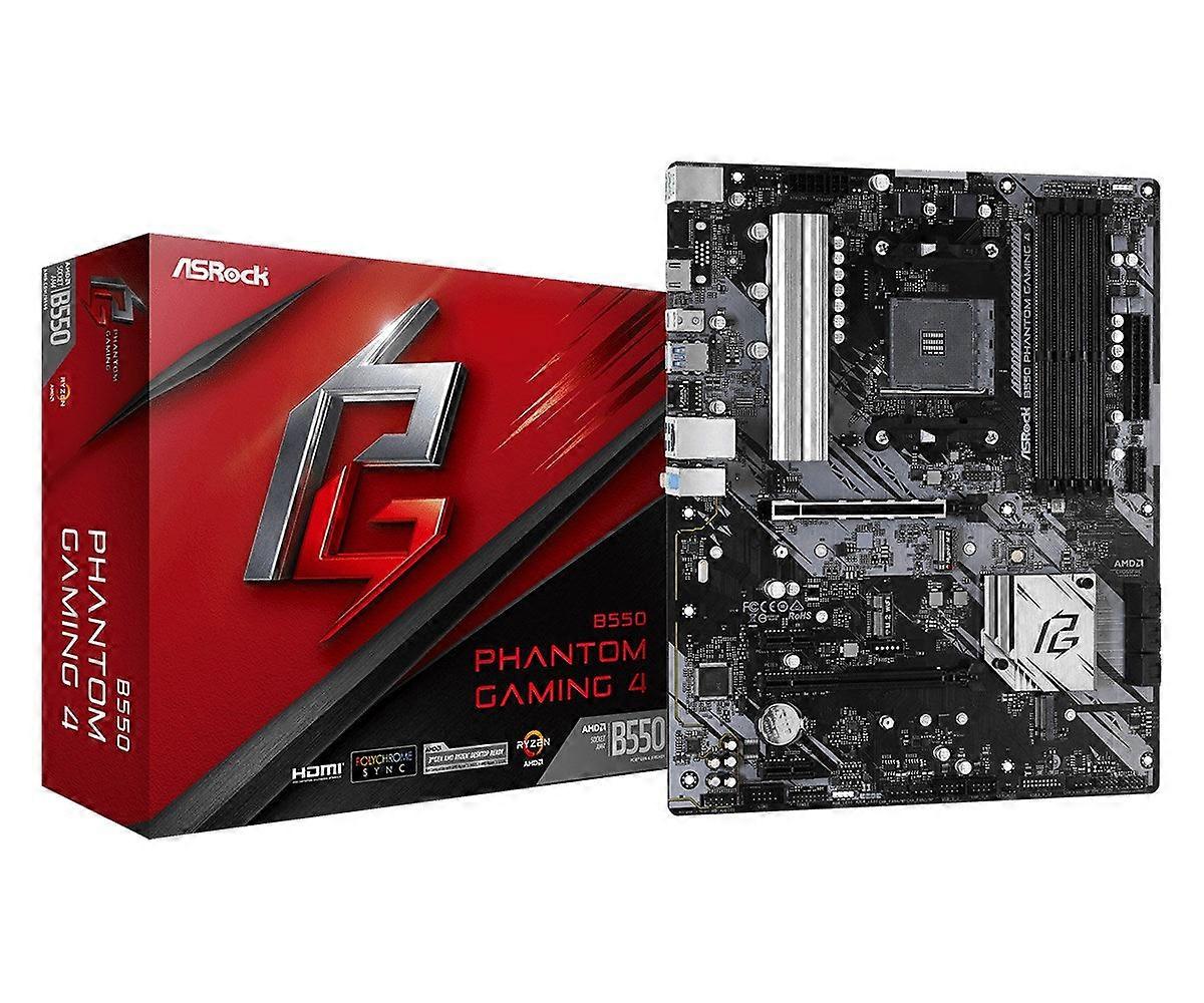 Asrock B550 Phantom Gaming 4 Socket Am4 Atx Amd B550