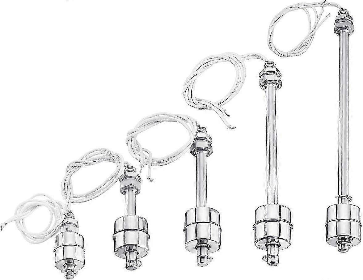 Stainless Steel Water Flow Tank Vertical Float Switch Liquid Sensor Level Controller - 100Mm PD
