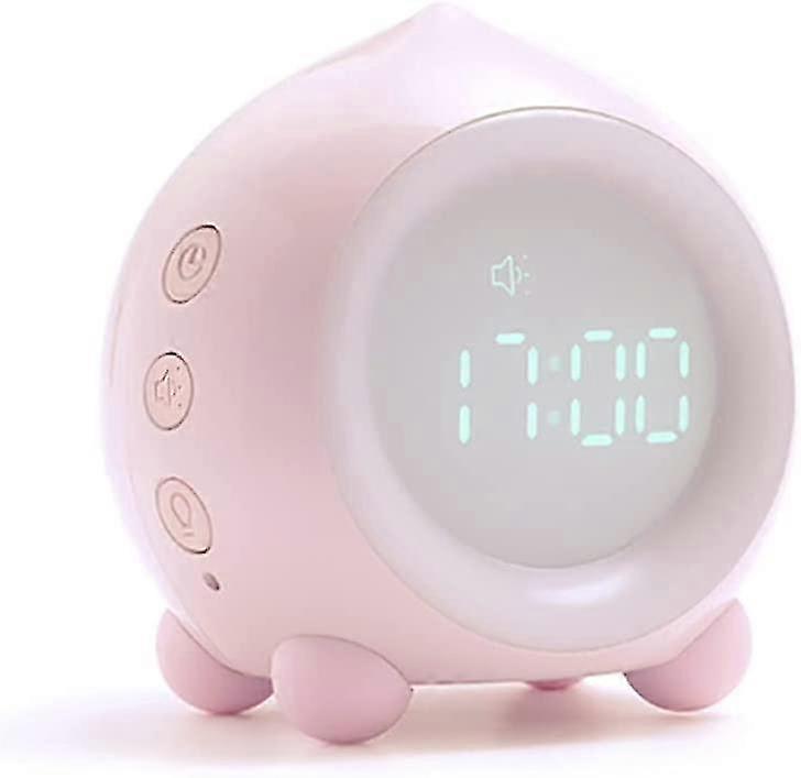 Kids Alarm Clock, Wake Up Light, Digital Clock, Nap Timer, Snooze Function