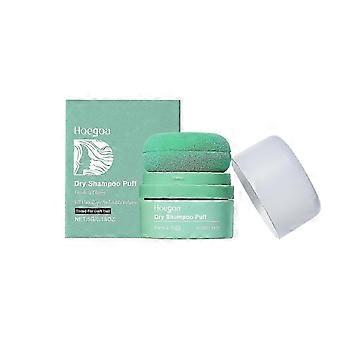 5g Dry Shampoo Puff, champú seco matificante en polvo, fresco y esponjoso, rellena los huecos del cabello y añade volumen - Sin benceno, sin aerosol para cabello graso y oscuro