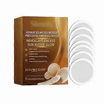 2pcs Long-acting Micro-Needle Tanning Patch, Gentle Skin Care Patch