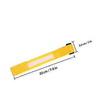 Glowarmbanden/polsbandjes voor flitsende sportactiviteiten, inclusief 5 LED-armbandjes.