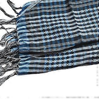 Großer Schal Schal für Männer Frauen Multifunktionales Kopftuch Unisex Shemagh Vielseitiger Outdoor Schal Schal Tägliche Kleidung Himmelblau