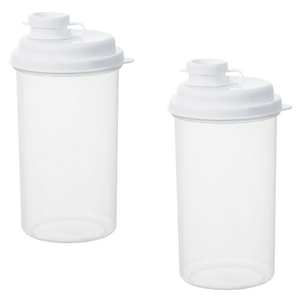 Cold Water Kettle 2Pcs Transparent Plastic Containers compatible with Drinks