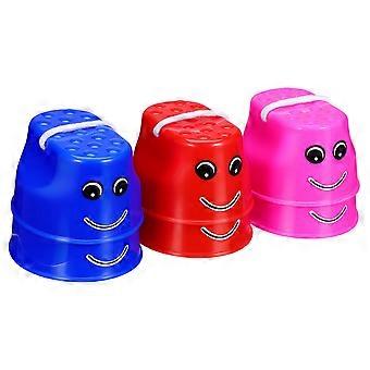 6pcs Balance Walking Bucket: Kids Sensory Stepping Stones - Plastic Walking Cups -  Balance Training Equipment Toy for Outdoor Playgrounds PE Classes