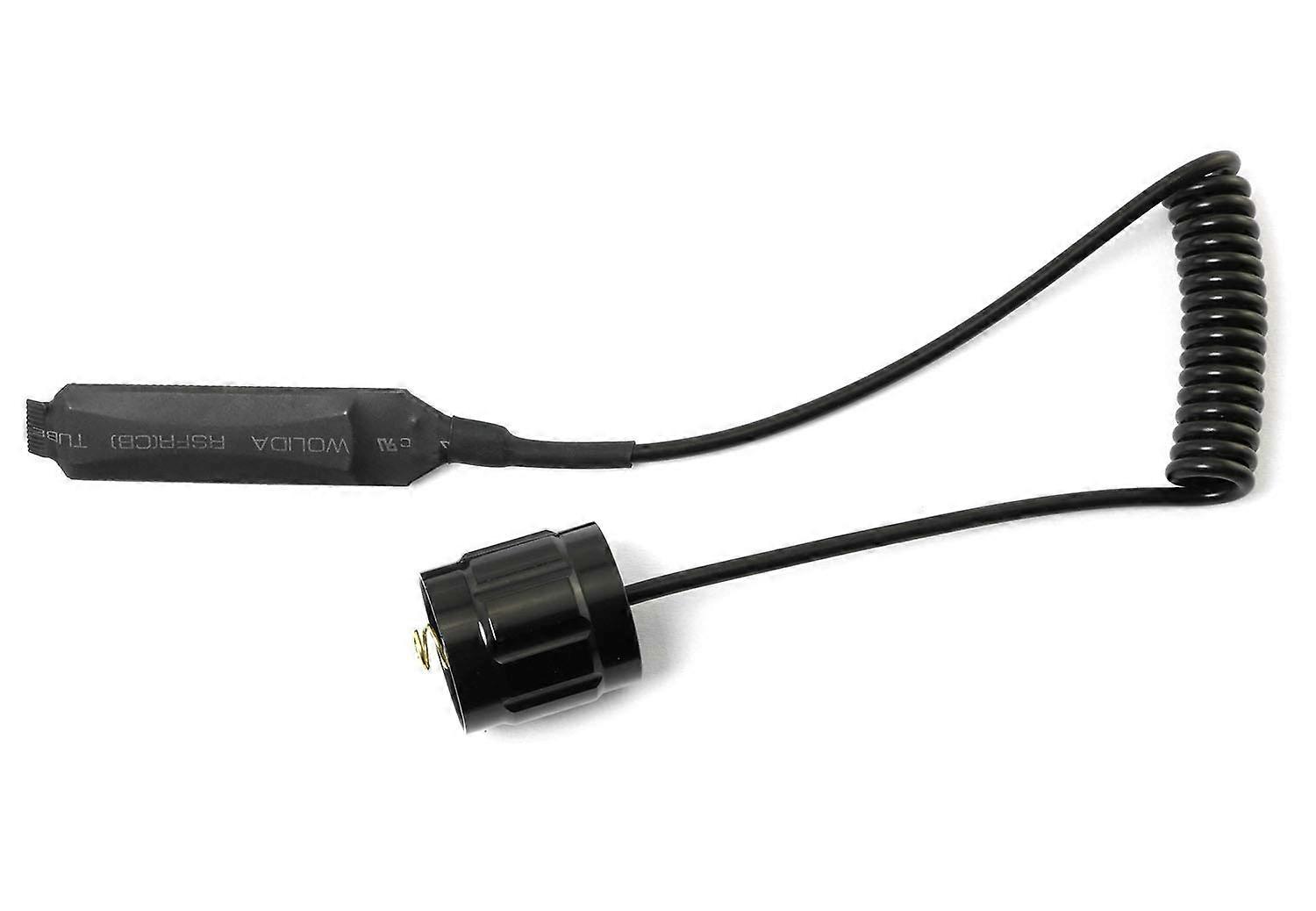 Remote Pressure Switch with Push Button Cable for 501B Flashlight LED Headlamp, Flexible Durable Design