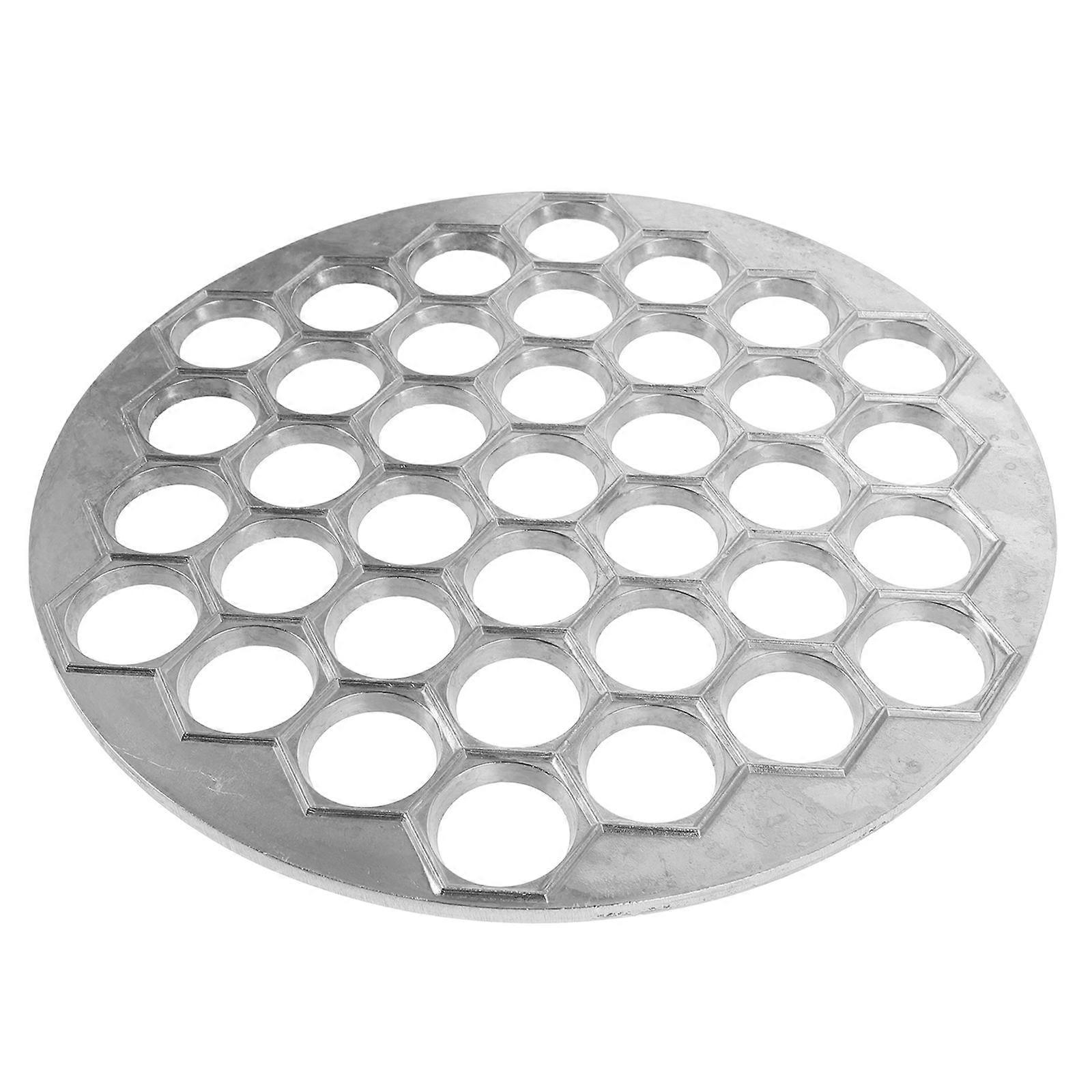 Dumpling Maker Alloy Kitchen Tool for Cooking 2Pcs Silver Dumplings Mold