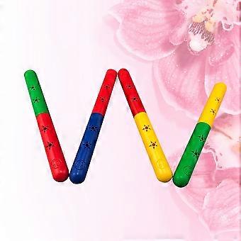 Streamer Wands For Kids Gymnastics Stick Portable For Racing Stick 25cm Assorted Color 3Pcs