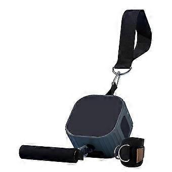 Multifunctional Fitness Equipment Resistance Machine compatible with Strength Training, Comprehensive Gym Workout Gear Blue Gray
