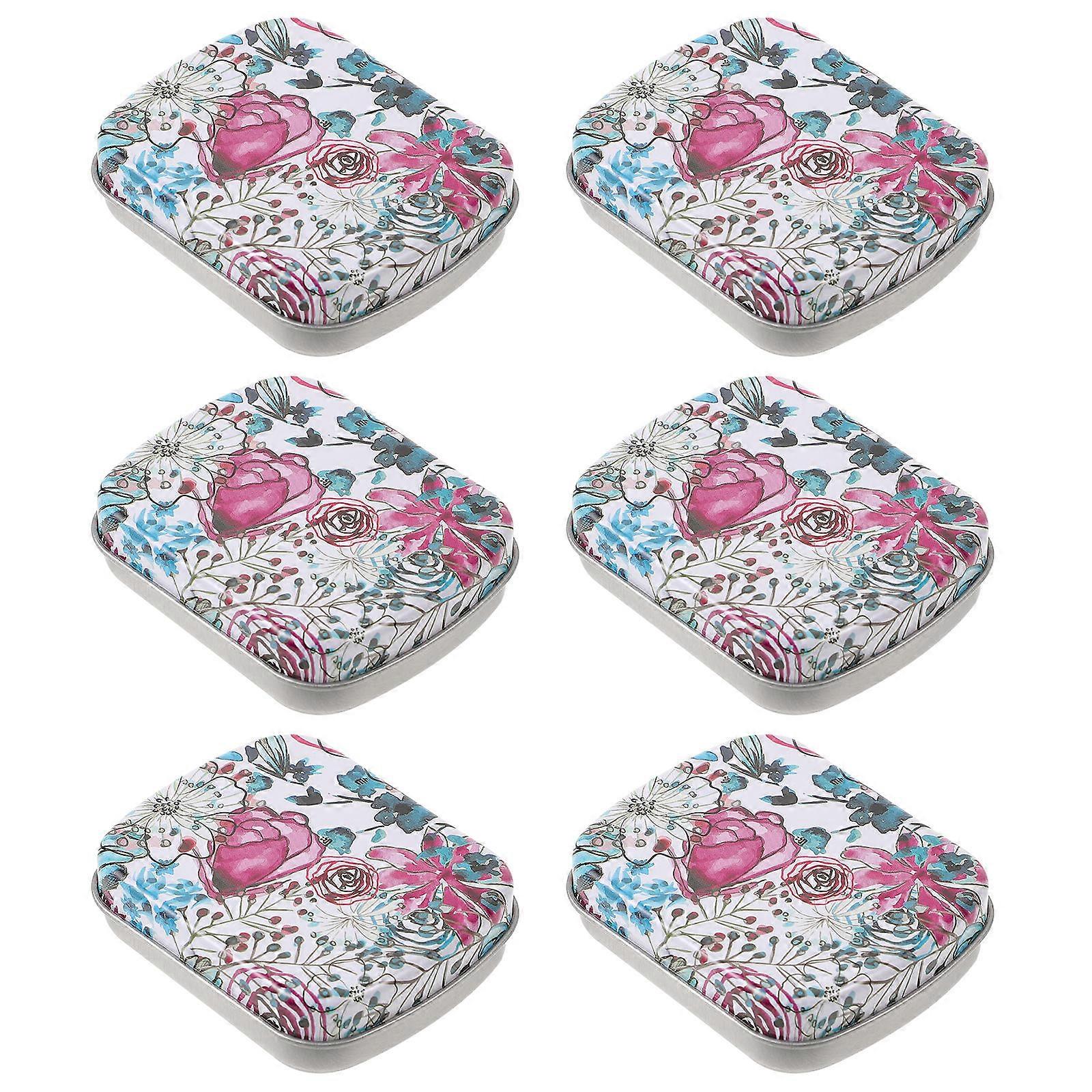 Sample Boxes Candy Small Storage Box for Storage Use 6Pcs