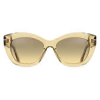 Tom Ford FT1285 LINDA-02 45B Full Rim  Women Cat Eye Sunglasses UV2 Original
