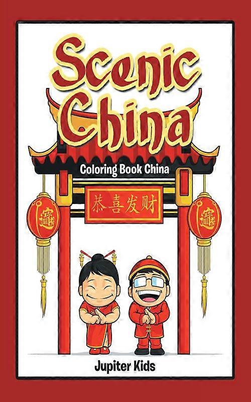 Scenic China Coloring Book China