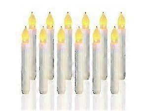 12PCS LED Electronic Candle Light Long Candle
