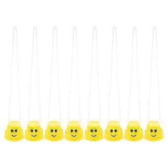Kids Balance Ability Training Plastic Walking Stilts for Outdoor Use 8Pcs