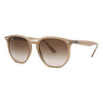 Ray-Ban RB4306 616613 Full Rim Opal Beige Brown Unisex Wayfarer Sunglasses UV3 Original