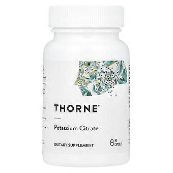 Thorne, Potassium Citrate, 90 Capsules (99 mg per Capsule)