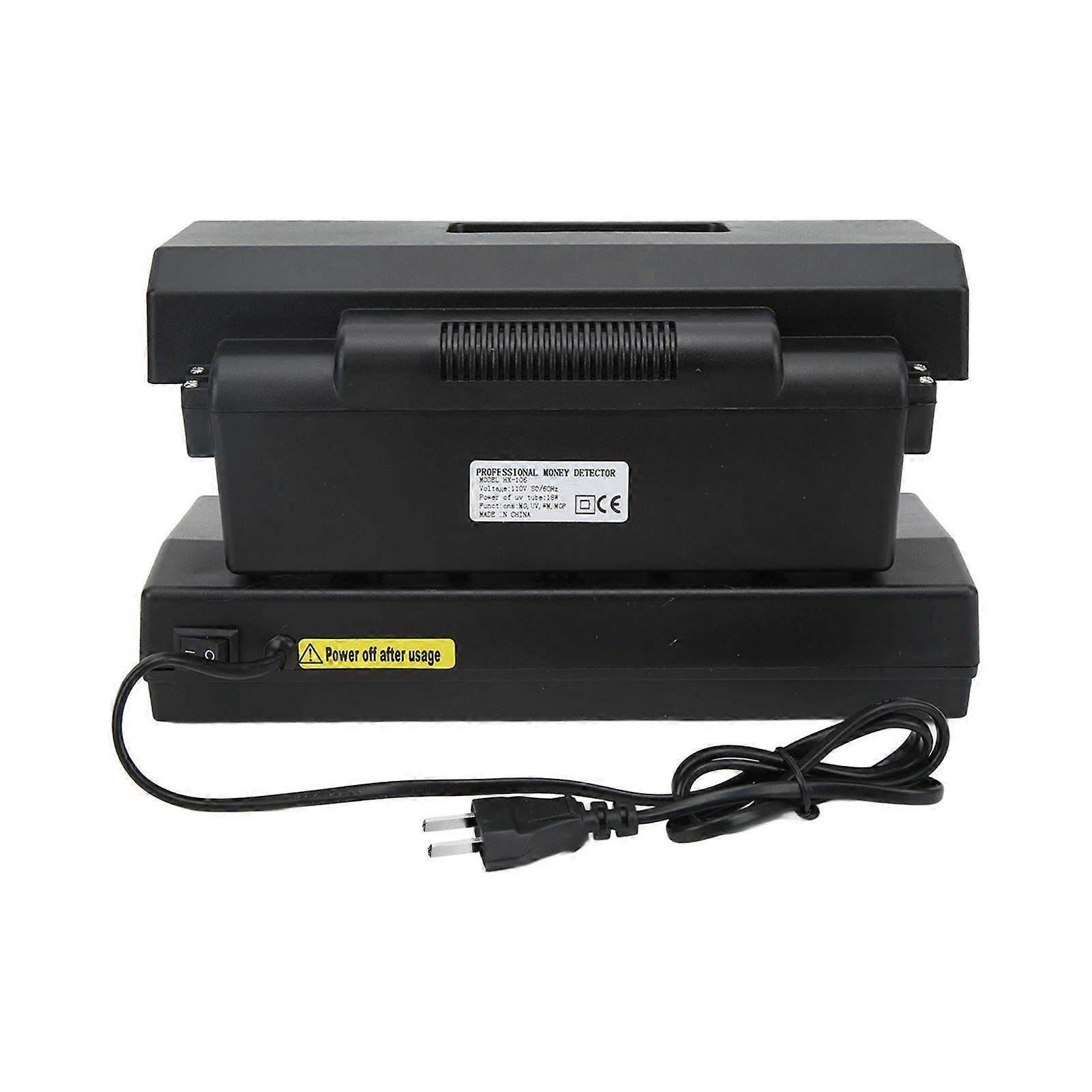 Counterfeit Bill Detector Simple Convenient Practical Sturdy Durable Efficient Money CheckerUS Plug 110V
