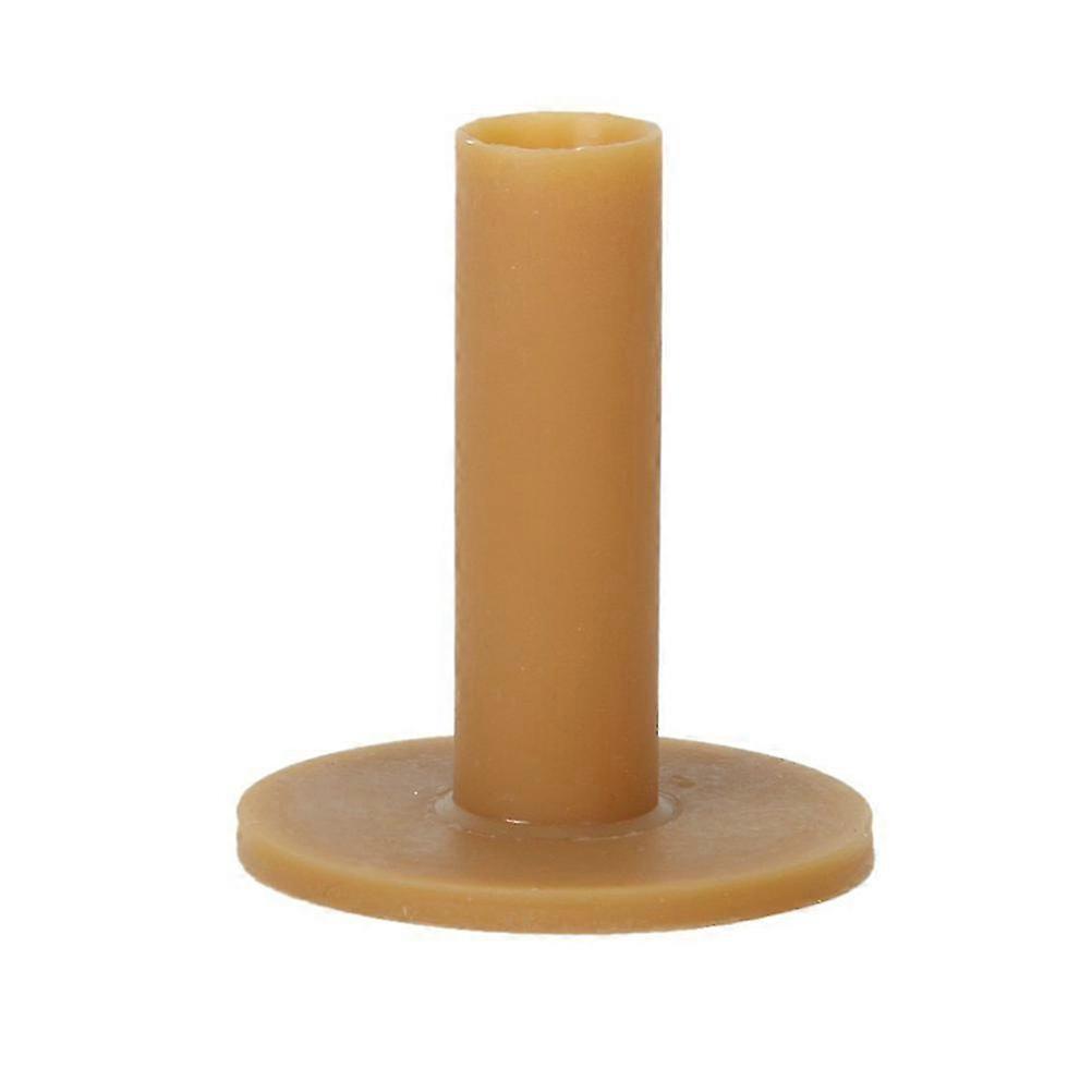 5pcs 70mm Rubber Tees (Coffee)