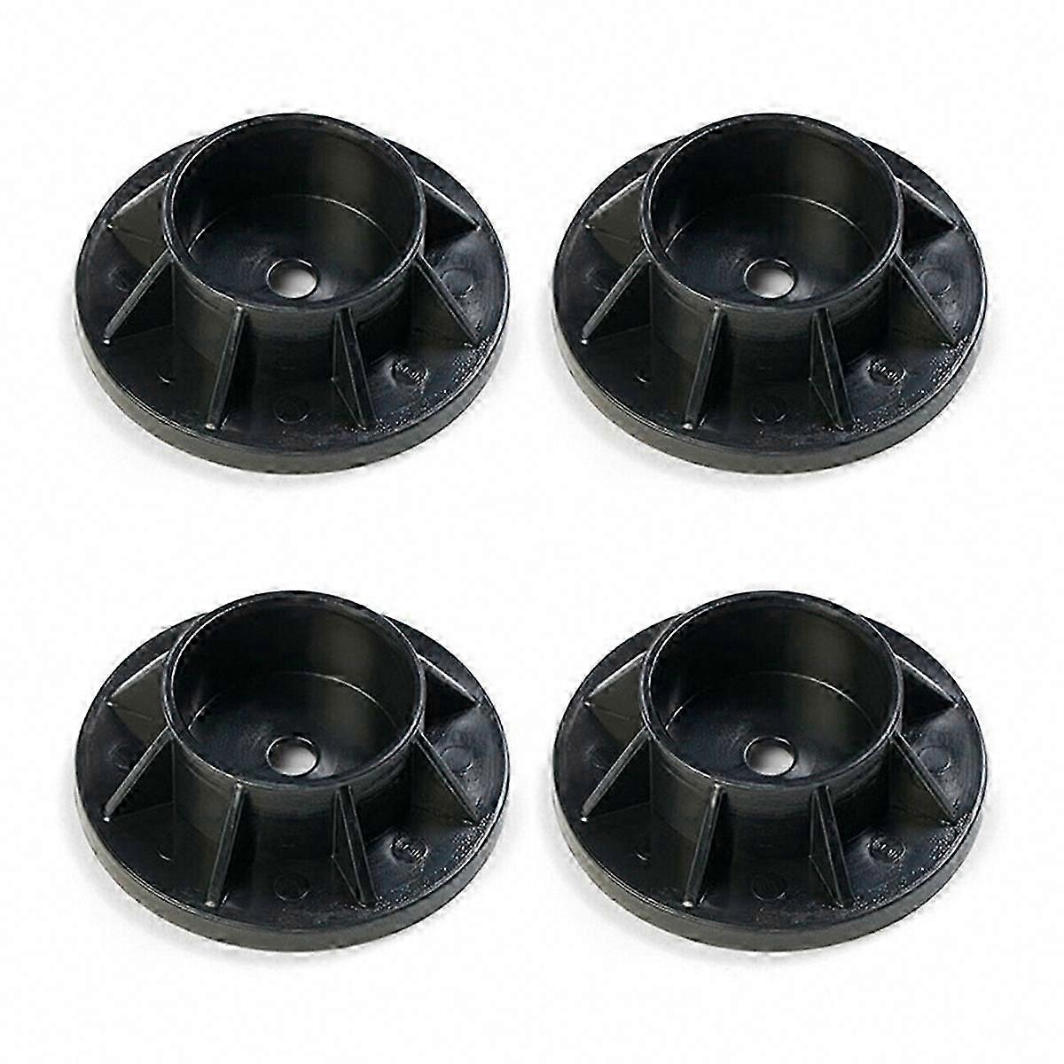 4pcs Universal Pool Base Cap Replacement for Vertical Leg End 10139