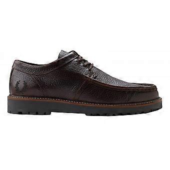 Men's Fred Perry Rich Brown Leather Kenny Shoe