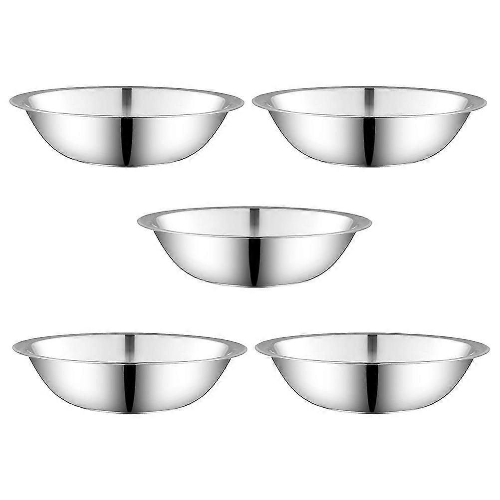 Ensemble de 5 bols en acier inoxydable pour la cuisine à usage domestique