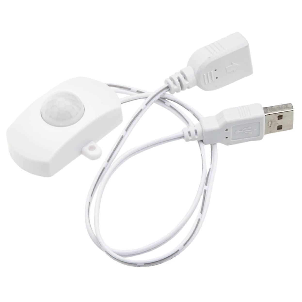 Motion Sensor LED Strip Light Controller USB Smart Activation for Stairs Closets Hallways Automatic Off